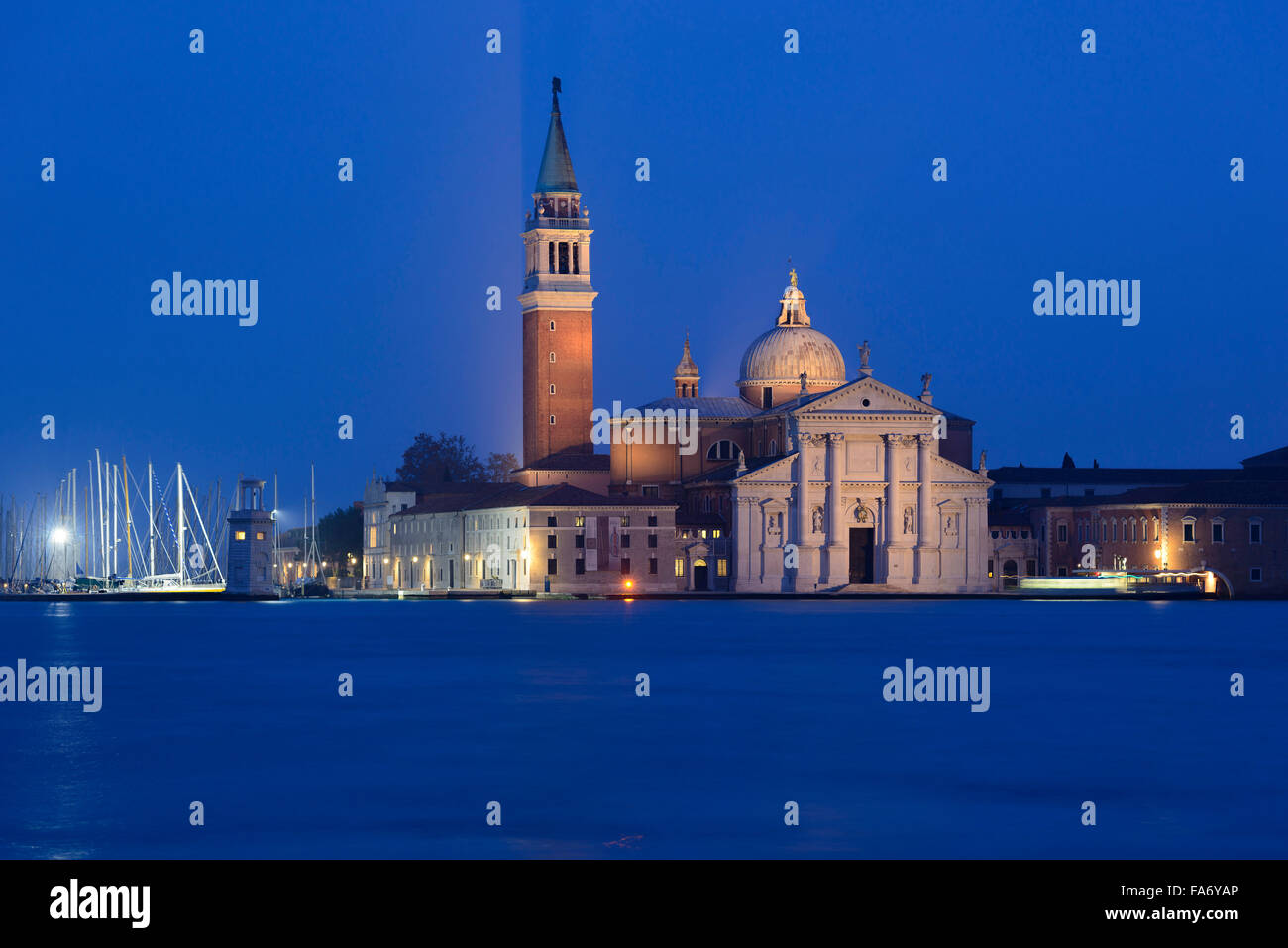 Church of San Giorgio Maggiore, Venice, Veneto, Italy Stock Photo