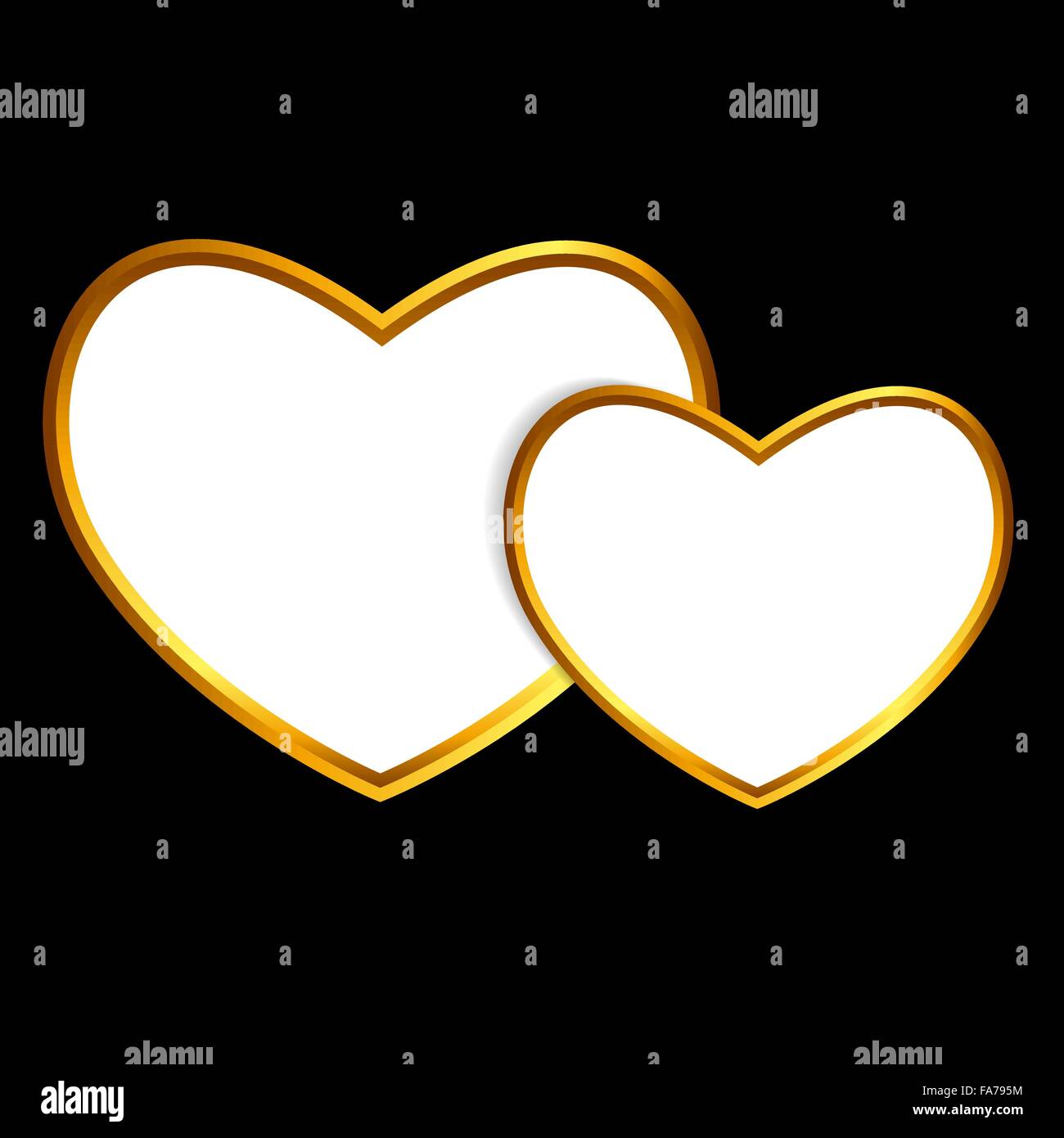 Happy Valentines Day Card. Vector Illustration Stock Vector Image & Art ...