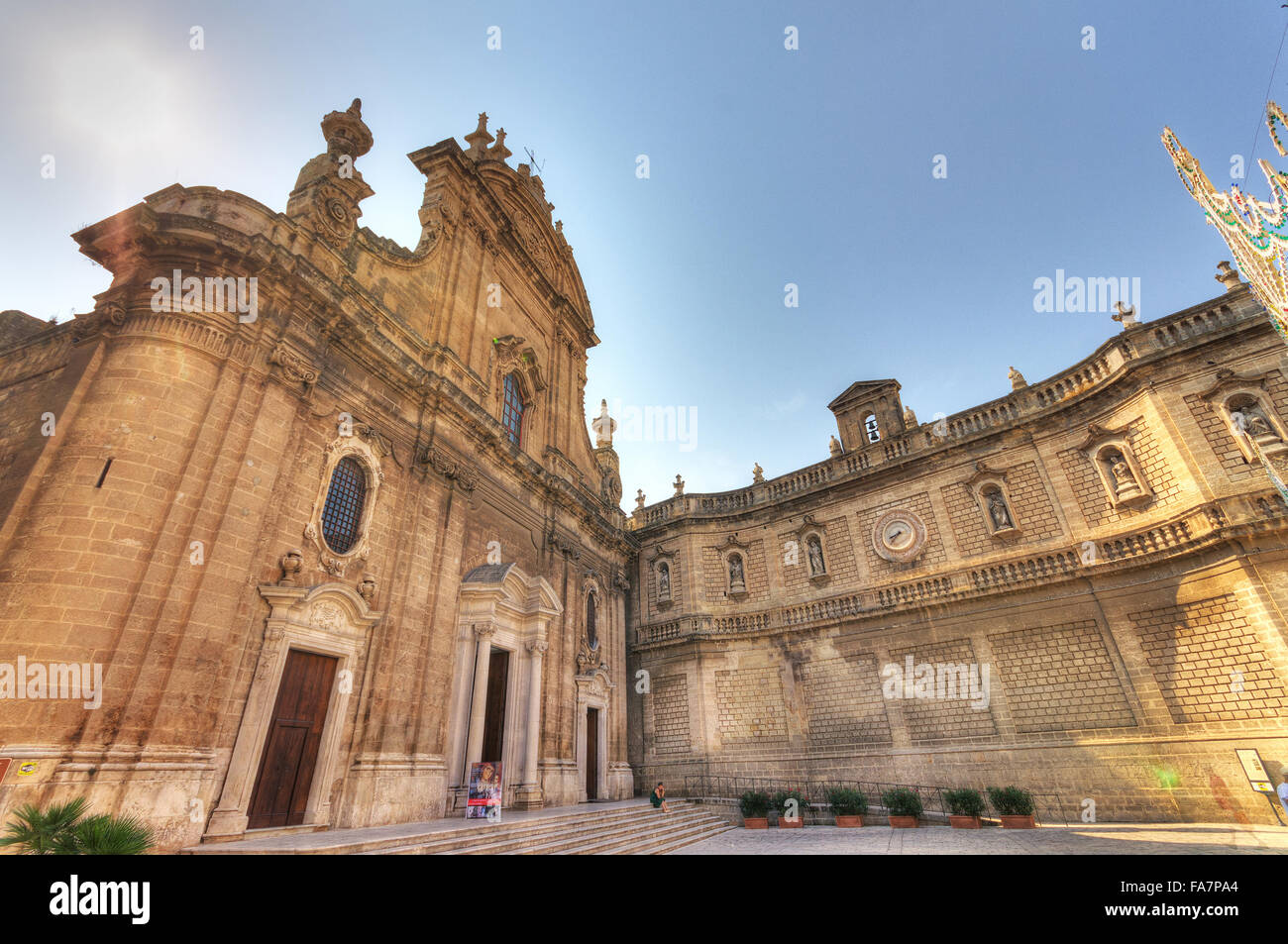 Italy Apulia Monopoli Maria Santissima Della Madia Cathedral Stock italy-apulia-monopoli-maria-santissima-della-madia-cathedral-stock