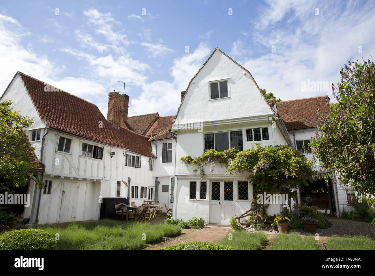 The exterior of Paycocke's House, Colchester, Essex Stock Photo