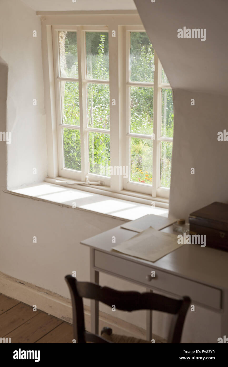 An Interior View With A Desk At Hardy S Birthplace Dorset The