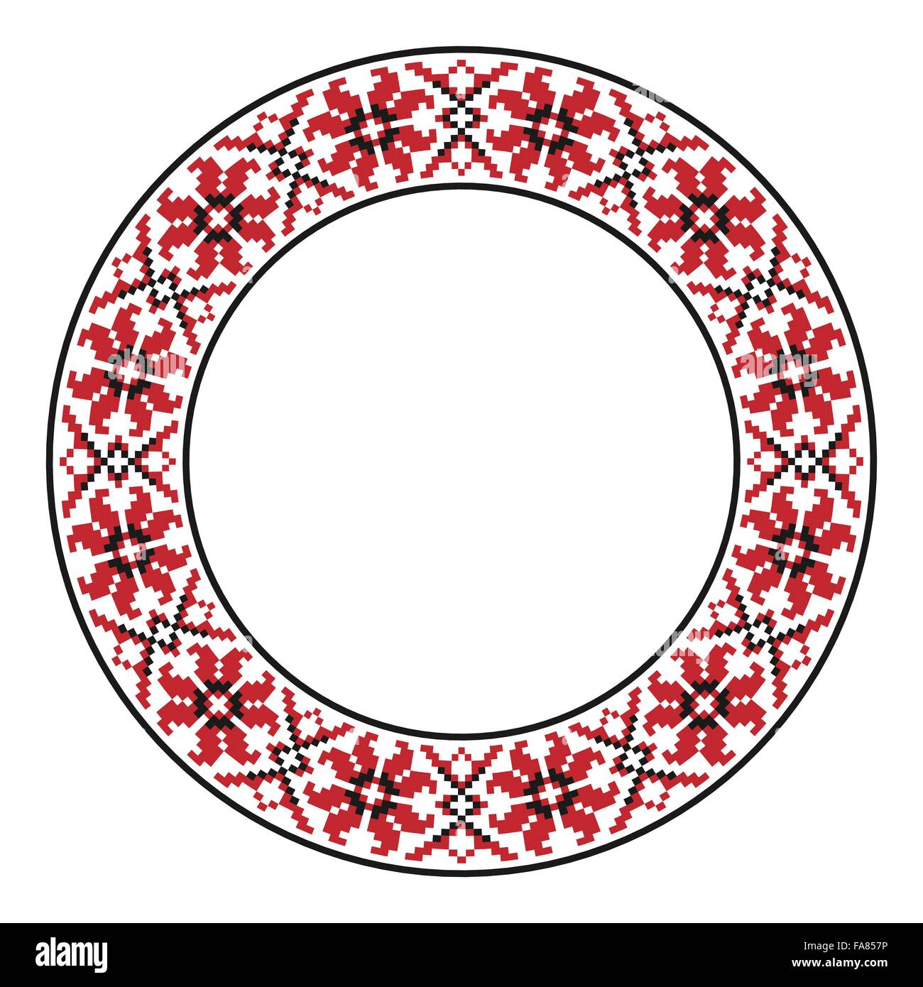 Беларуский орнамент круг