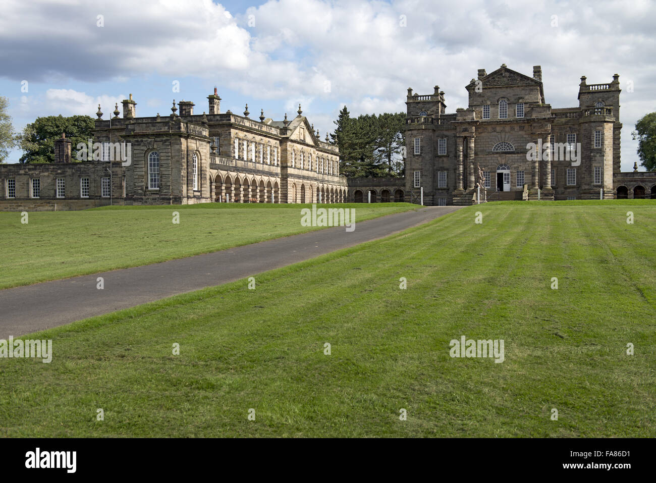 Seaton Delaval Hall, Northumberland. The house was built for Admiral