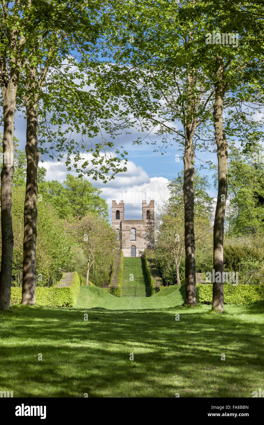 The Belvedere at Claremont Landscape Garden, Surrey. The Belvedere was