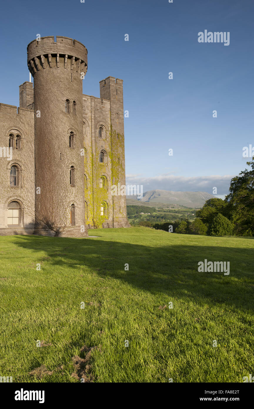 Penrhyn Castle, Gwynedd, North Wales. Penrhyn Castle was built in the ...