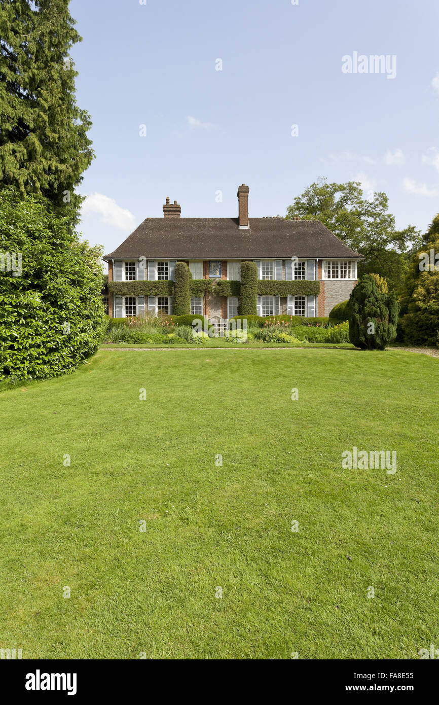 Nuffield Place, Oxfordshire. The house was designed by Oswald Partridge
