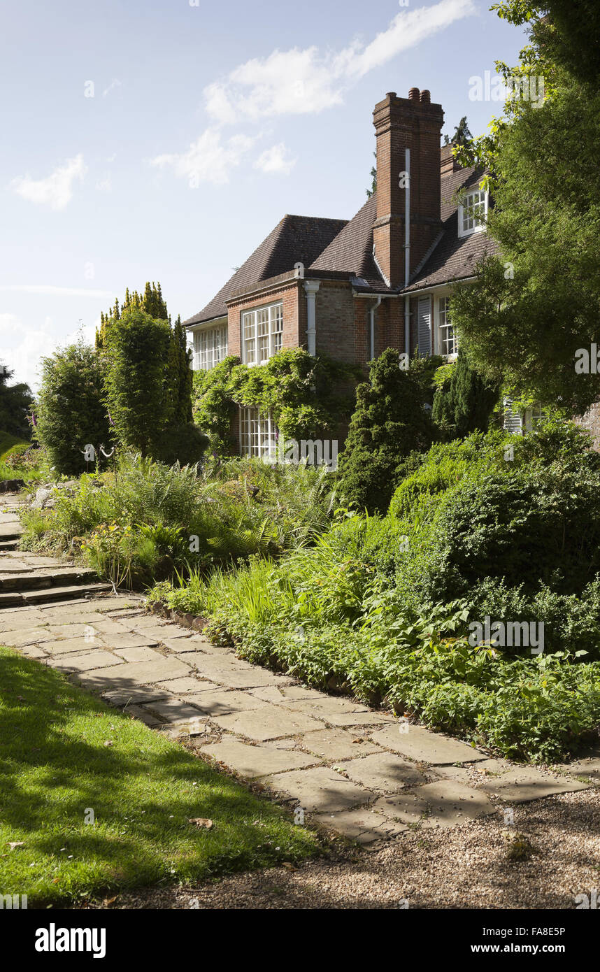 Nuffield Place, Oxfordshire. The house was designed by Oswald Partridge
