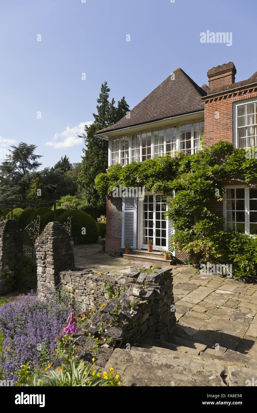 Nuffield Place, Oxfordshire. The house was designed by Oswald Partridge