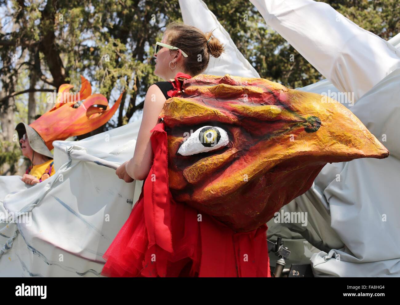 Bird costume carnival hi-res stock photography and images - Alamy