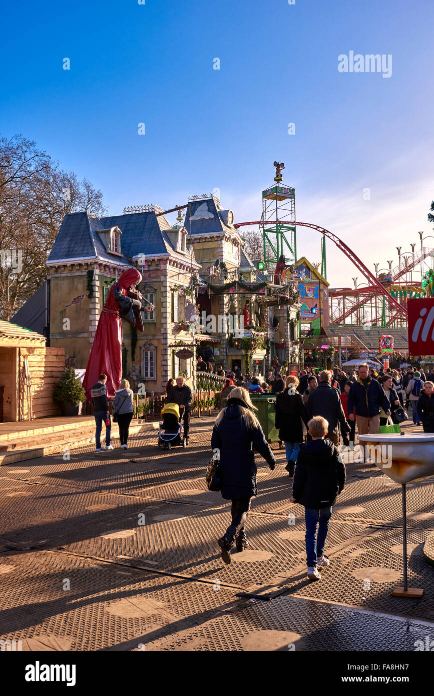 Hyde Park Winter Wonderland London 2015 Stock Photo