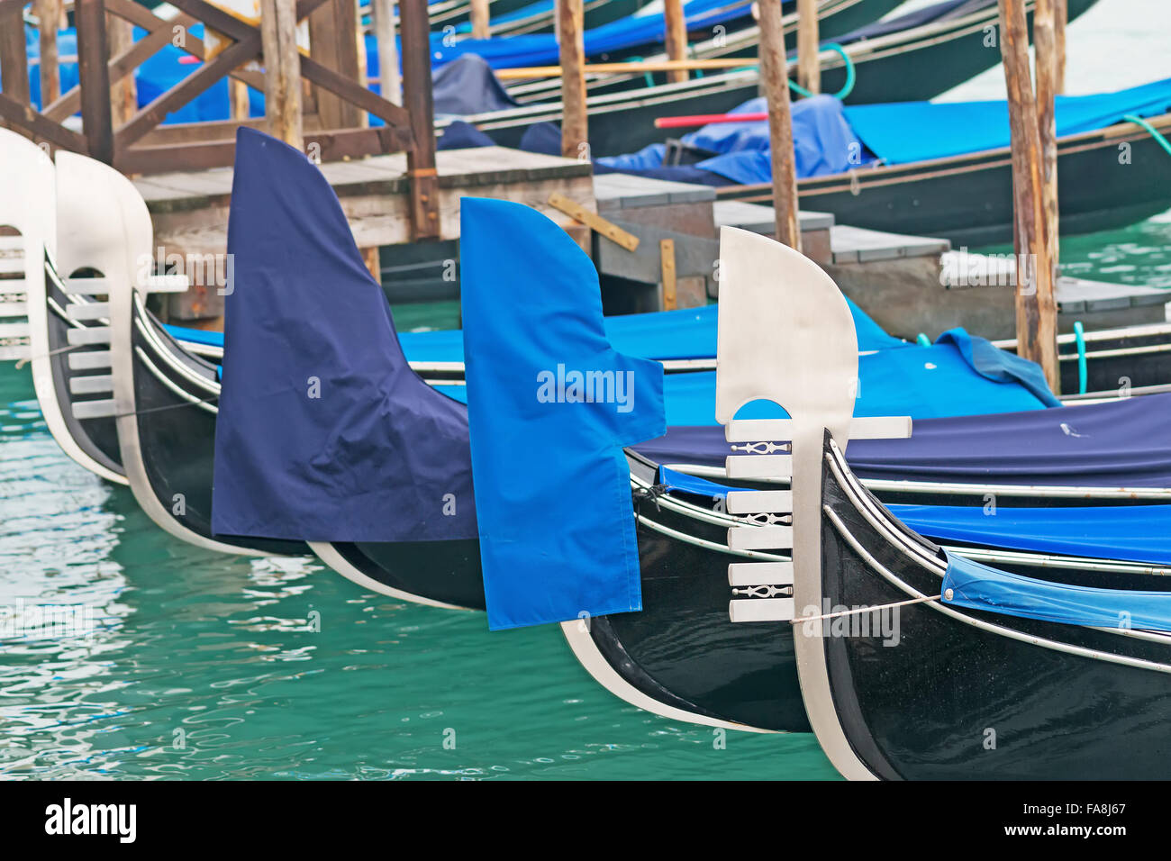 Gondola tip detail hi-res stock photography and images - Alamy