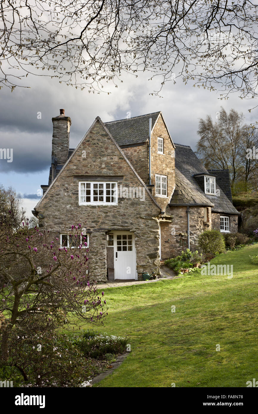 The north end of Stoneywell, Leicestershire. Stoneywell is an Arts and