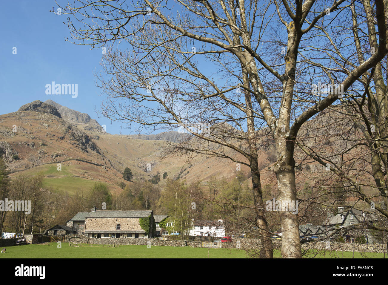 The Sticklebarn, Great Langdale, Cumbria Stock Photo - Alamy
