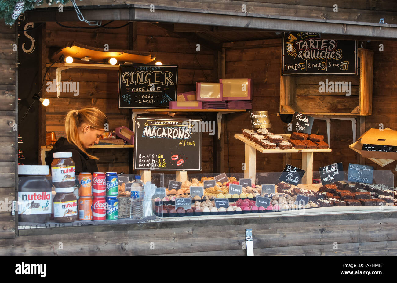London Bridge City Christmas Market, London England United Kingdom UK