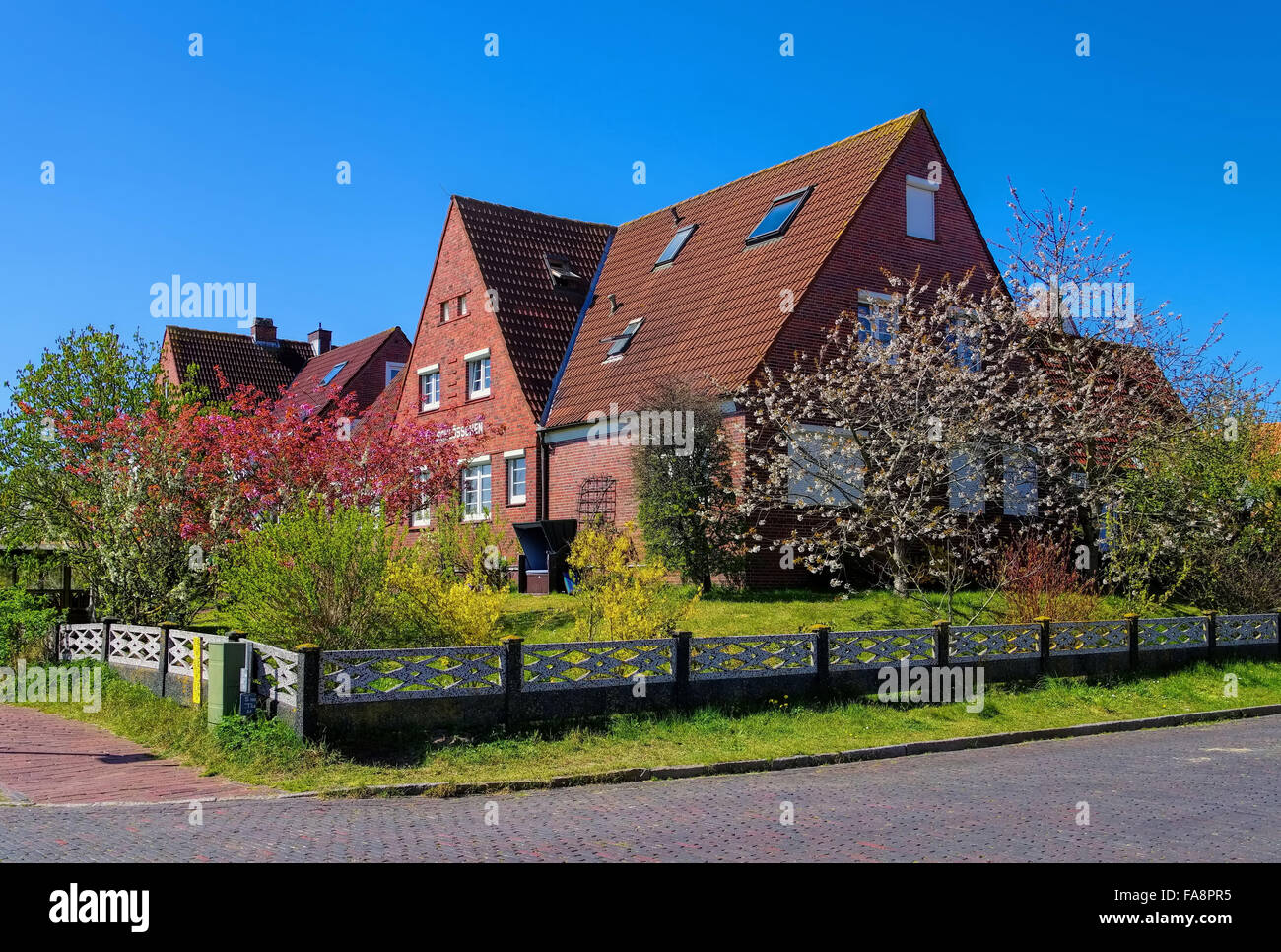 Langeoog Haus Langeoog House 01 Stock Photo 92391913 Alamy