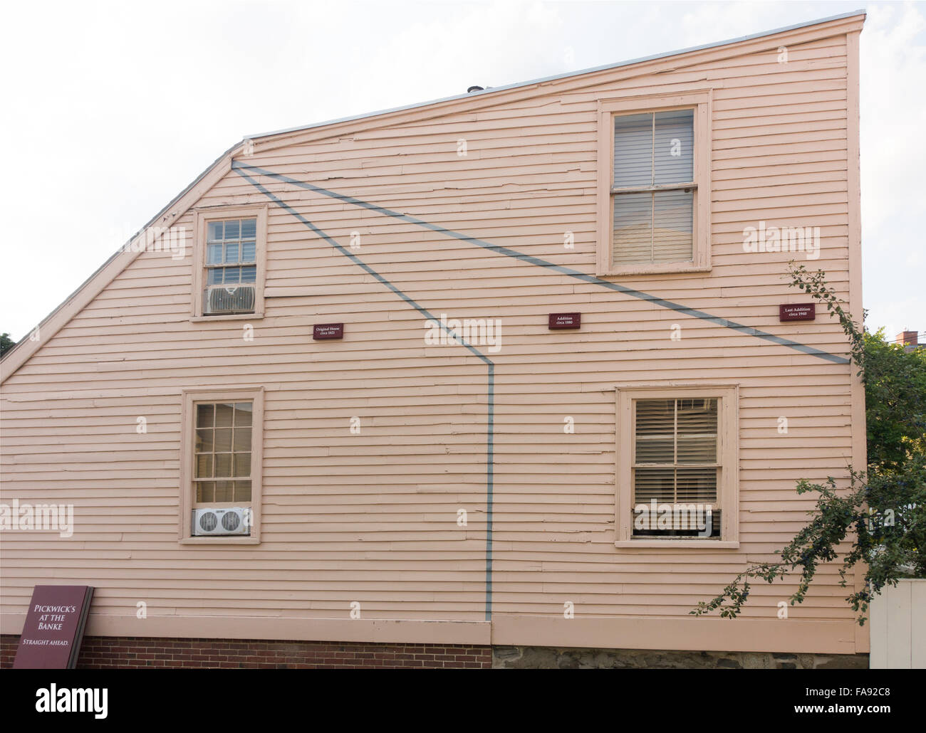 Strawbery Banke museum in Portsmouth NH Stock Photo Alamy