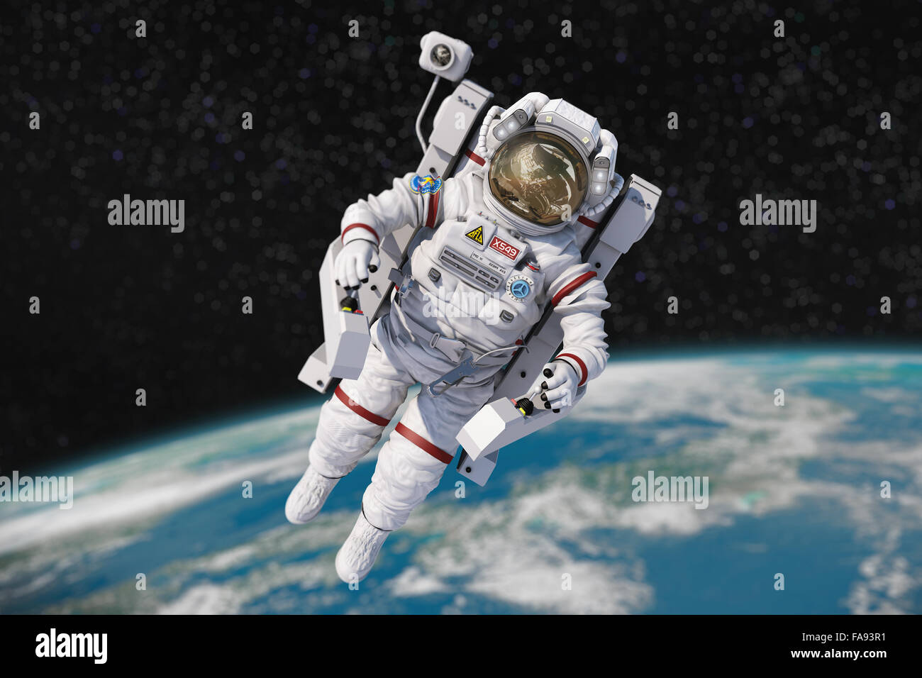 Astronaut in space hi-res stock photography and images - Alamy