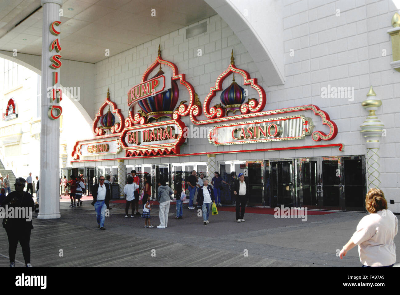 Taj Mahal Casino n Atlantic City Stock Photo - Alamy