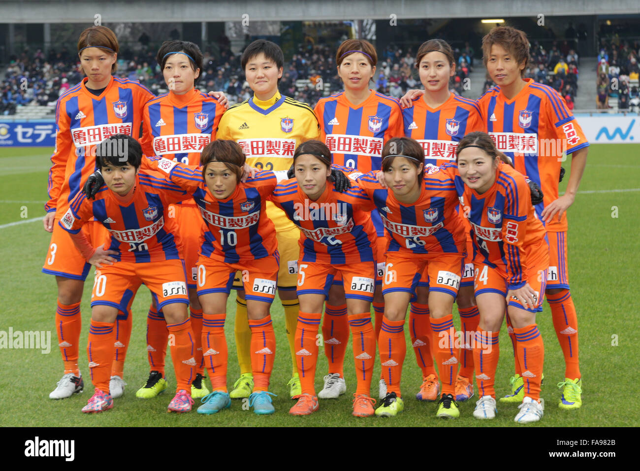 Albirex Niigata Ladies team group line up Albirex DECEMBER 23