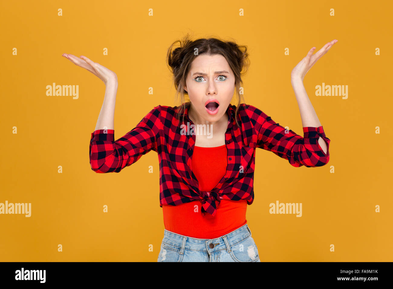 Confused woman funny hi-res stock photography and images - Alamy