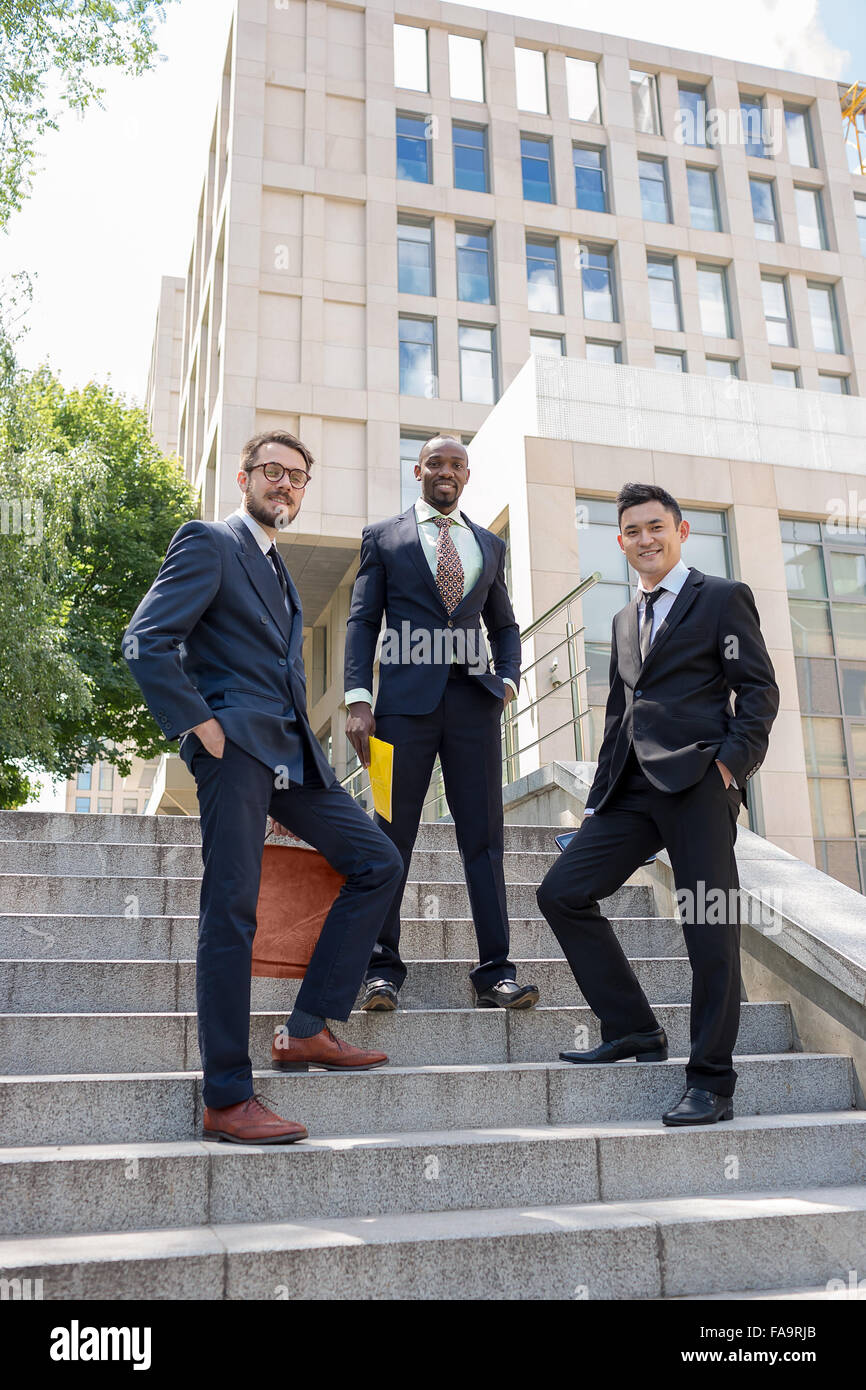 Portrait of multi ethnic business team Stock Photo - Alamy