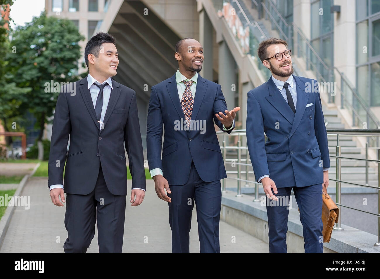 Portrait of multi ethnic business team Stock Photo - Alamy