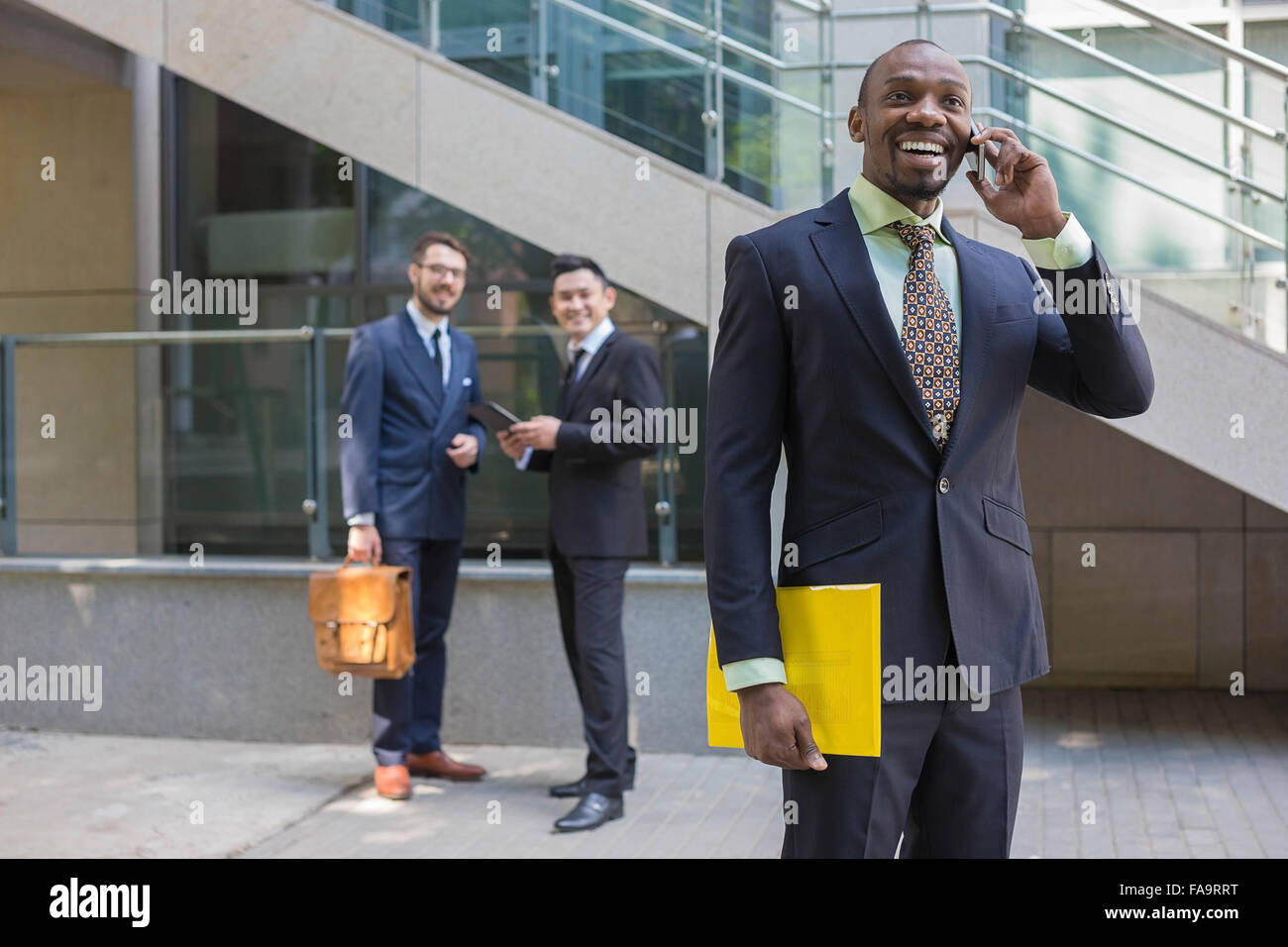 Portrait of multi ethnic business team Stock Photo - Alamy