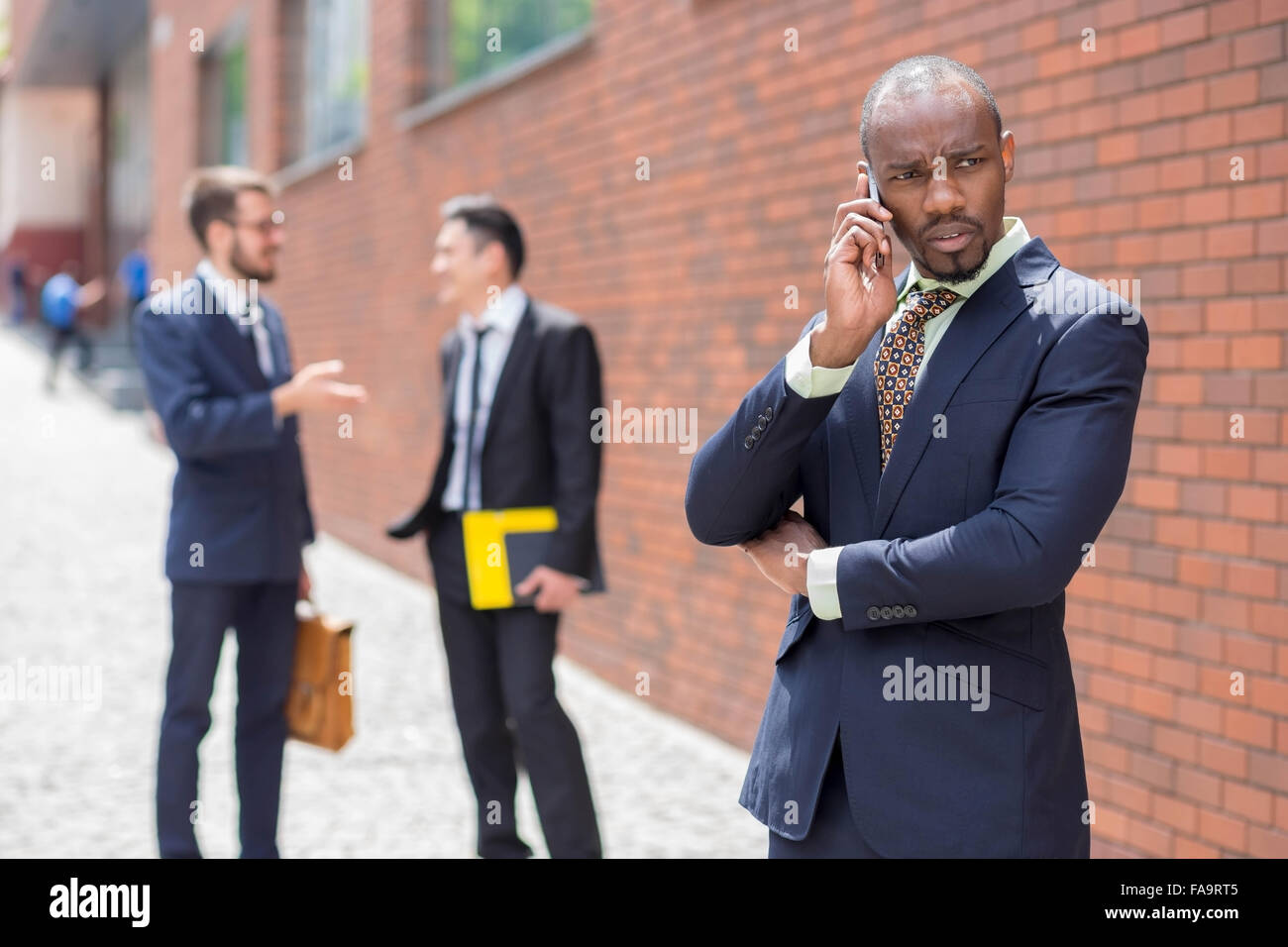 Portrait of multi ethnic business team Stock Photo - Alamy