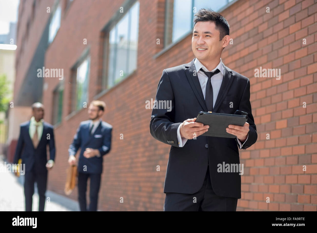 Portrait of multi ethnic business team Stock Photo - Alamy
