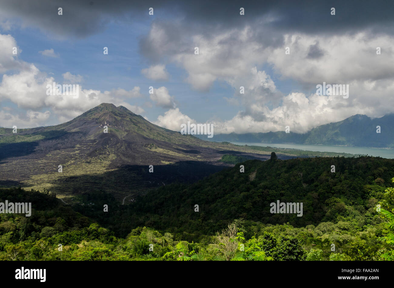Mount Agung Stock Photo