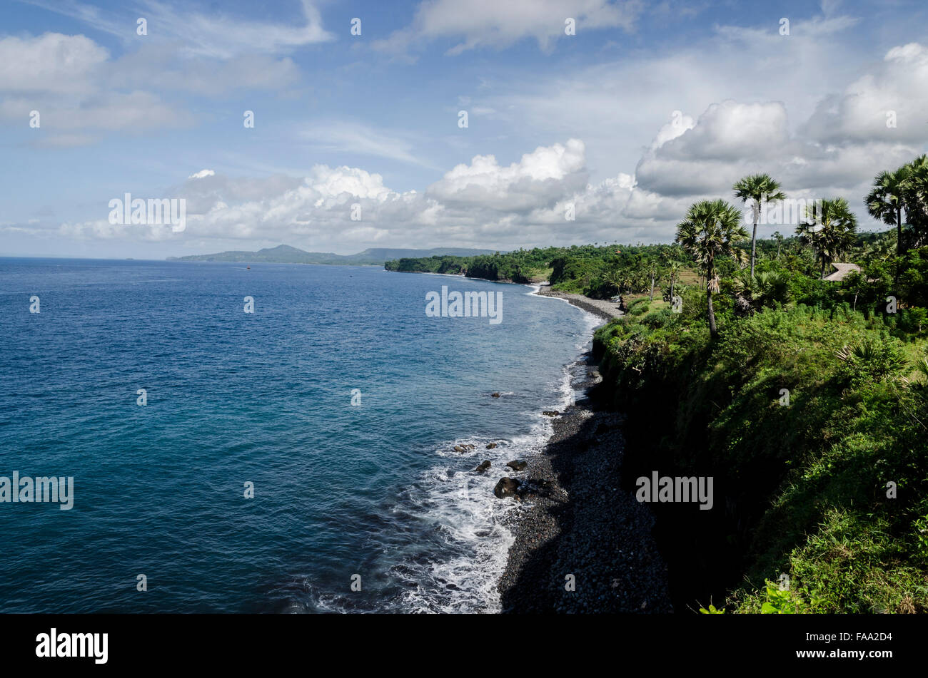 Bali coast Stock Photo