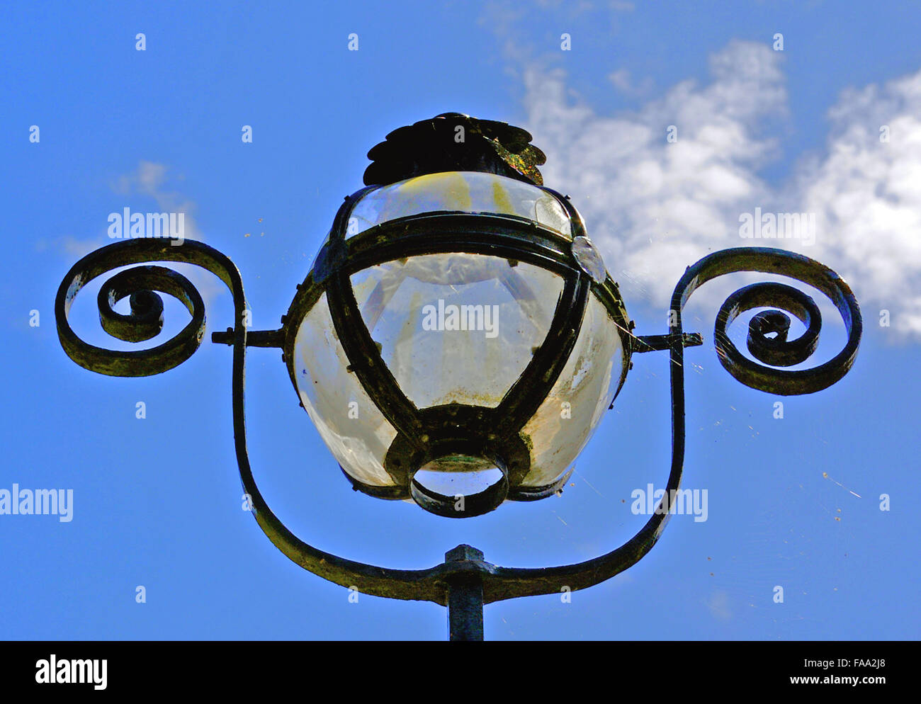 Old gas street lamp hi-res stock photography and images - Alamy