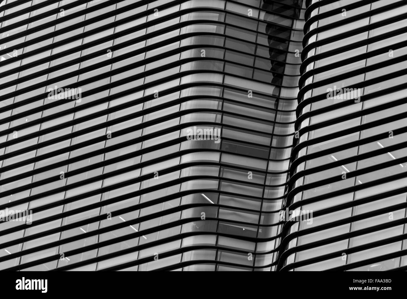 Skyscraper near Gwanghwamun Square, Seoul, South Korea Stock Photo