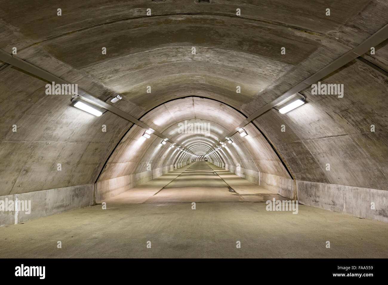 Access tunnel to the dam at Kielder, Northumberland, England, UK Stock Photo Alamy