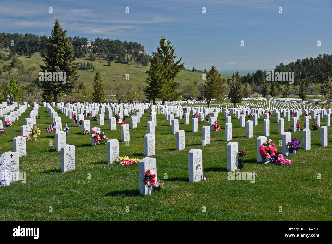 Black Hills National Cemetery, South Dakota Stock Photo Alamy