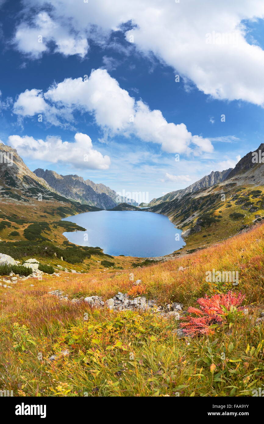 Tatra Mountains, Five Lakes Valley, Poland Stock Photo