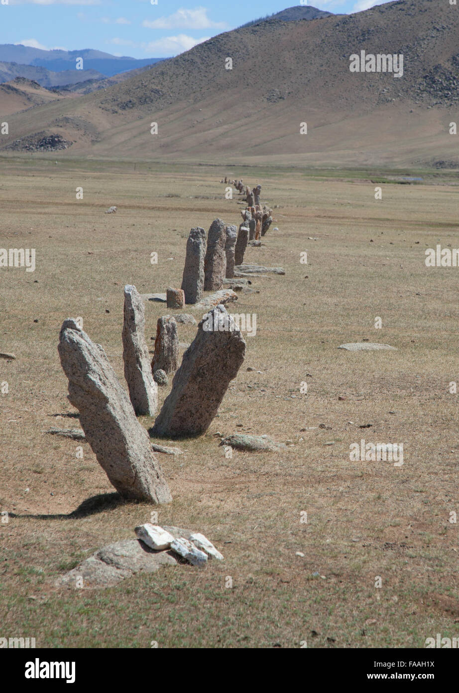 Monuments of ancient civilization in Central Asia Stock Photo