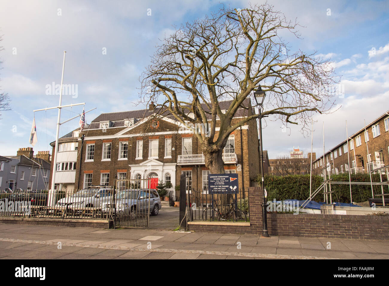 The London Corinthian Sailing Club, Linden House, Upper Mall, London