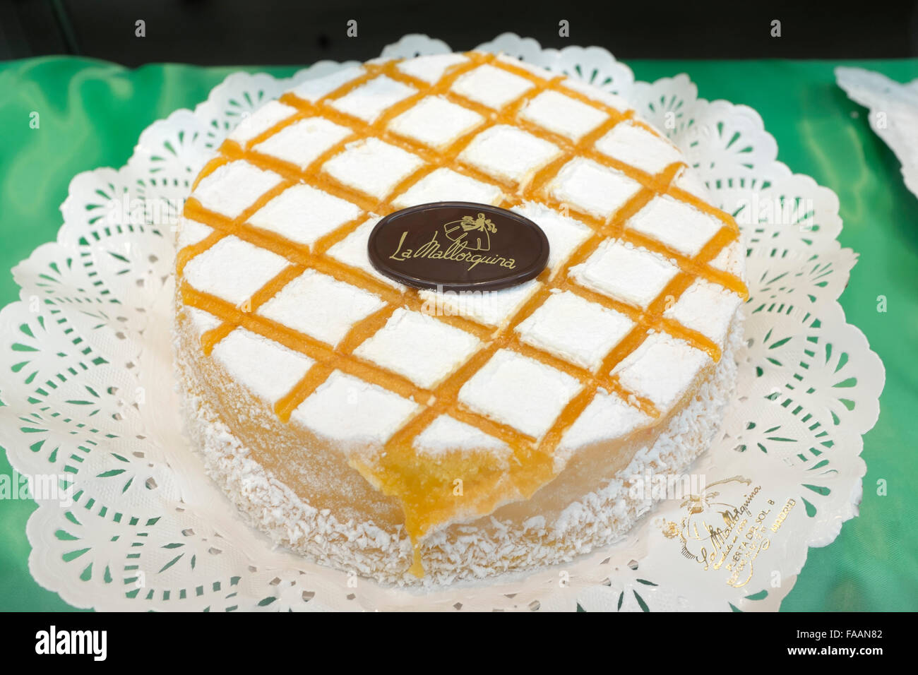 Pastries in La Mallorquina Pastry Shop Madrid Stock Photo Alamy