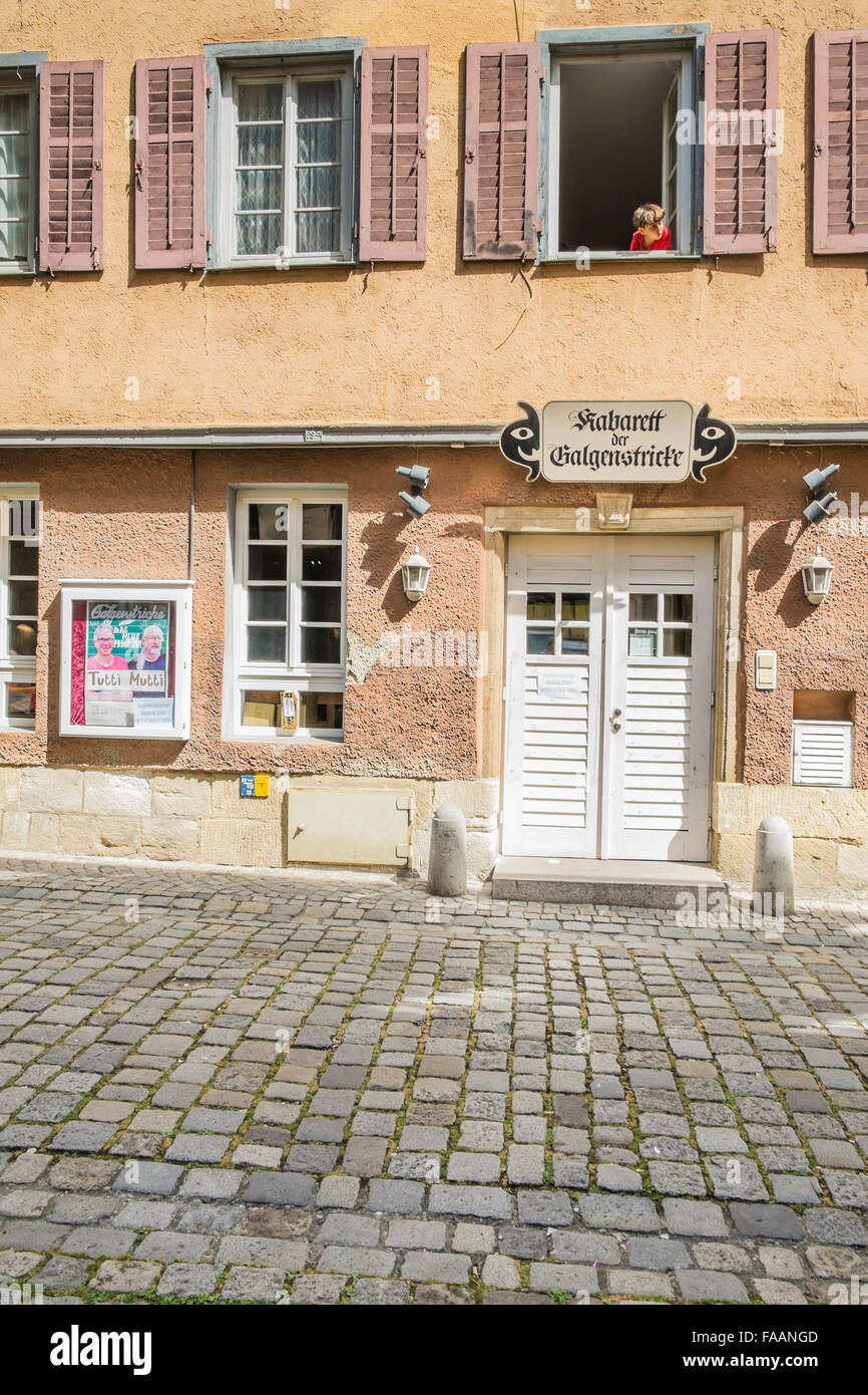 webergasse 9 in the historic part of esslingen, home of cabaret