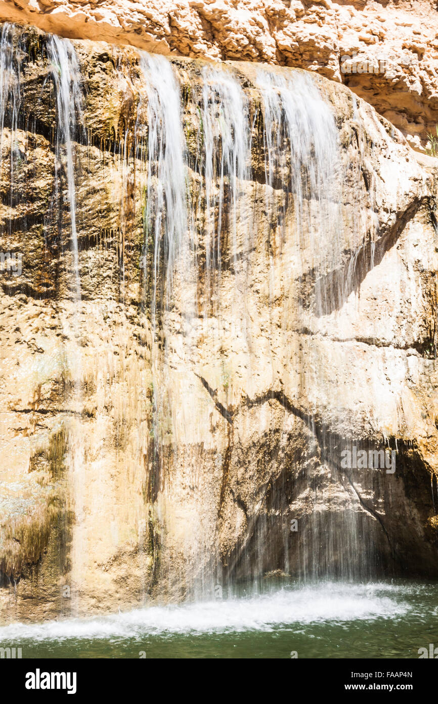 Waterfall in mountain oasis Chebika, Tunisia, Africa Stock Photo - Alamy