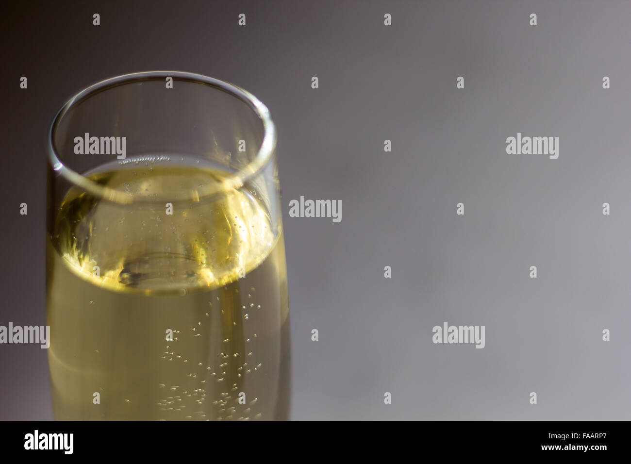 Glass of champagne Stock Photo