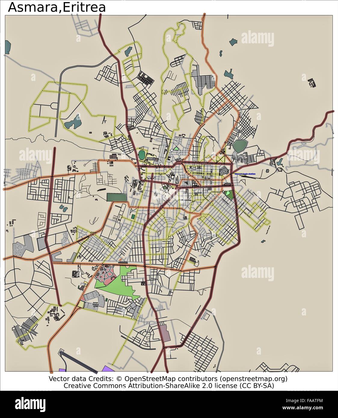 Ide Terpopuler Asmara Eritrea Map