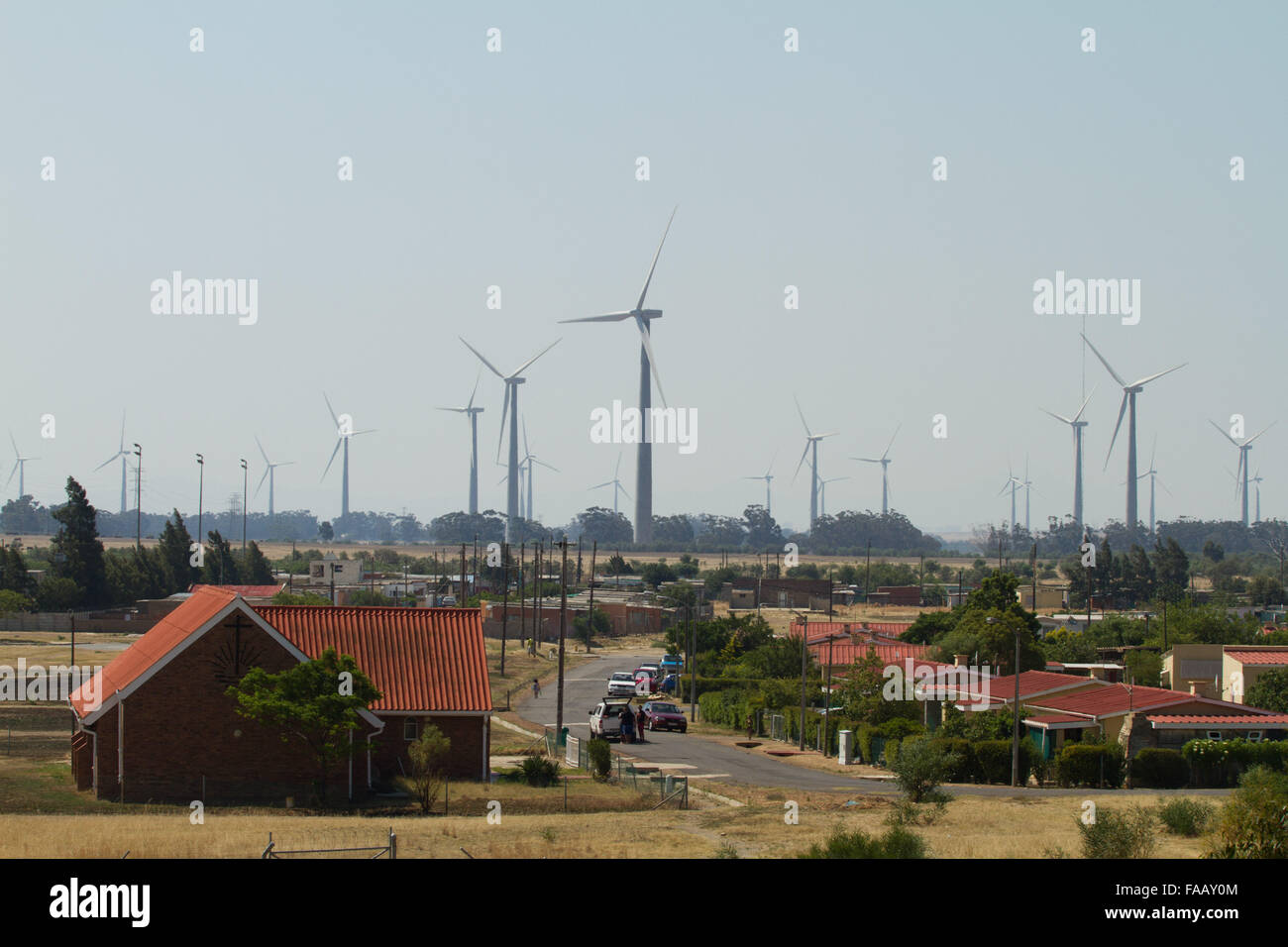 Gouda wind farm, Western Cape, South Africa Stock Photo Alamy