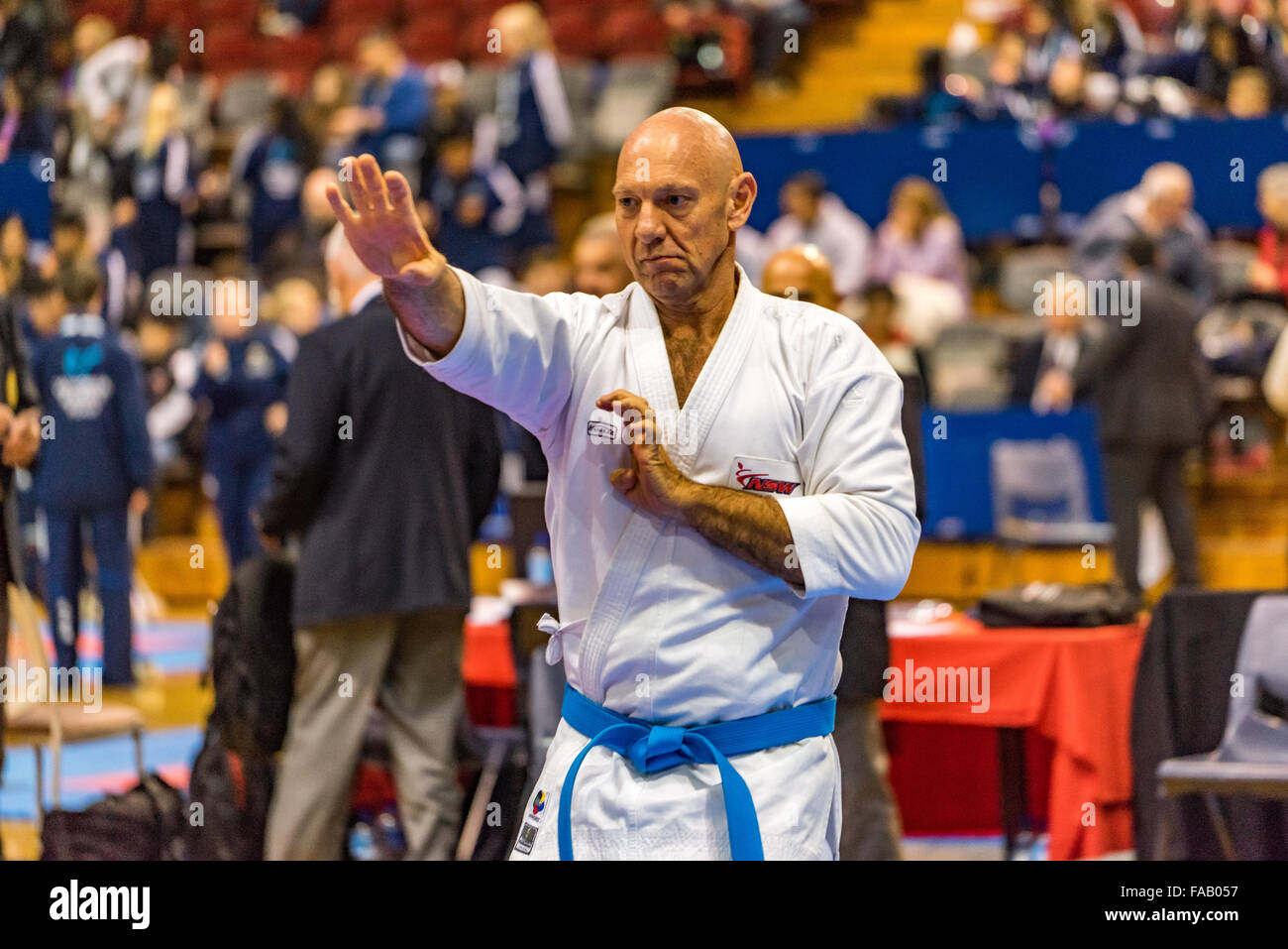 AKF National Karate Championship in Adelaide, South Australia Stock Photo