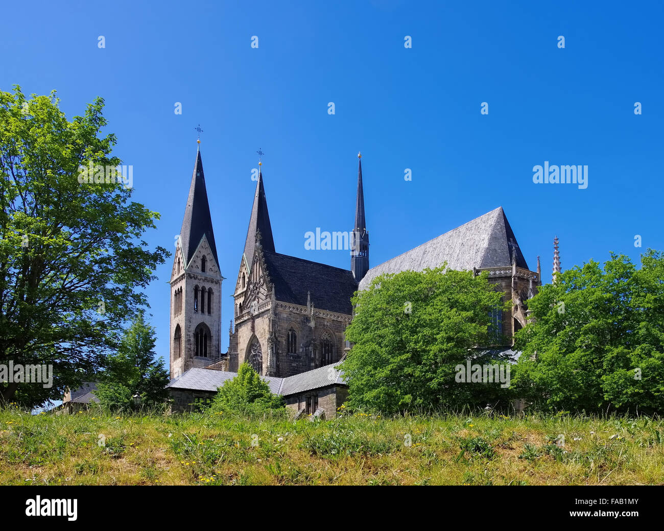 Halberstadt Dom - Halberstadt cathedral 04 Stock Photo