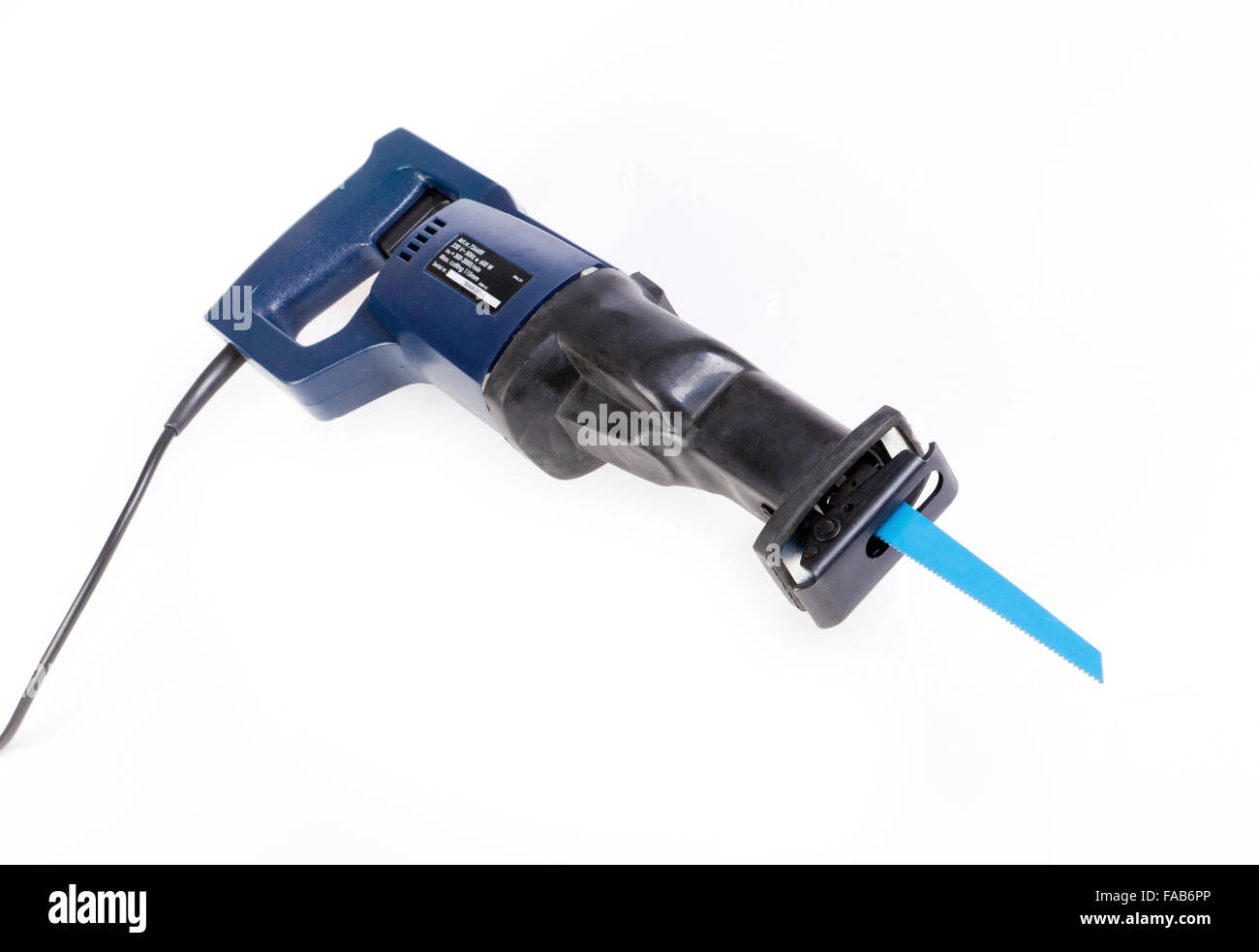 electric reciprocating saw Stock Photo Alamy