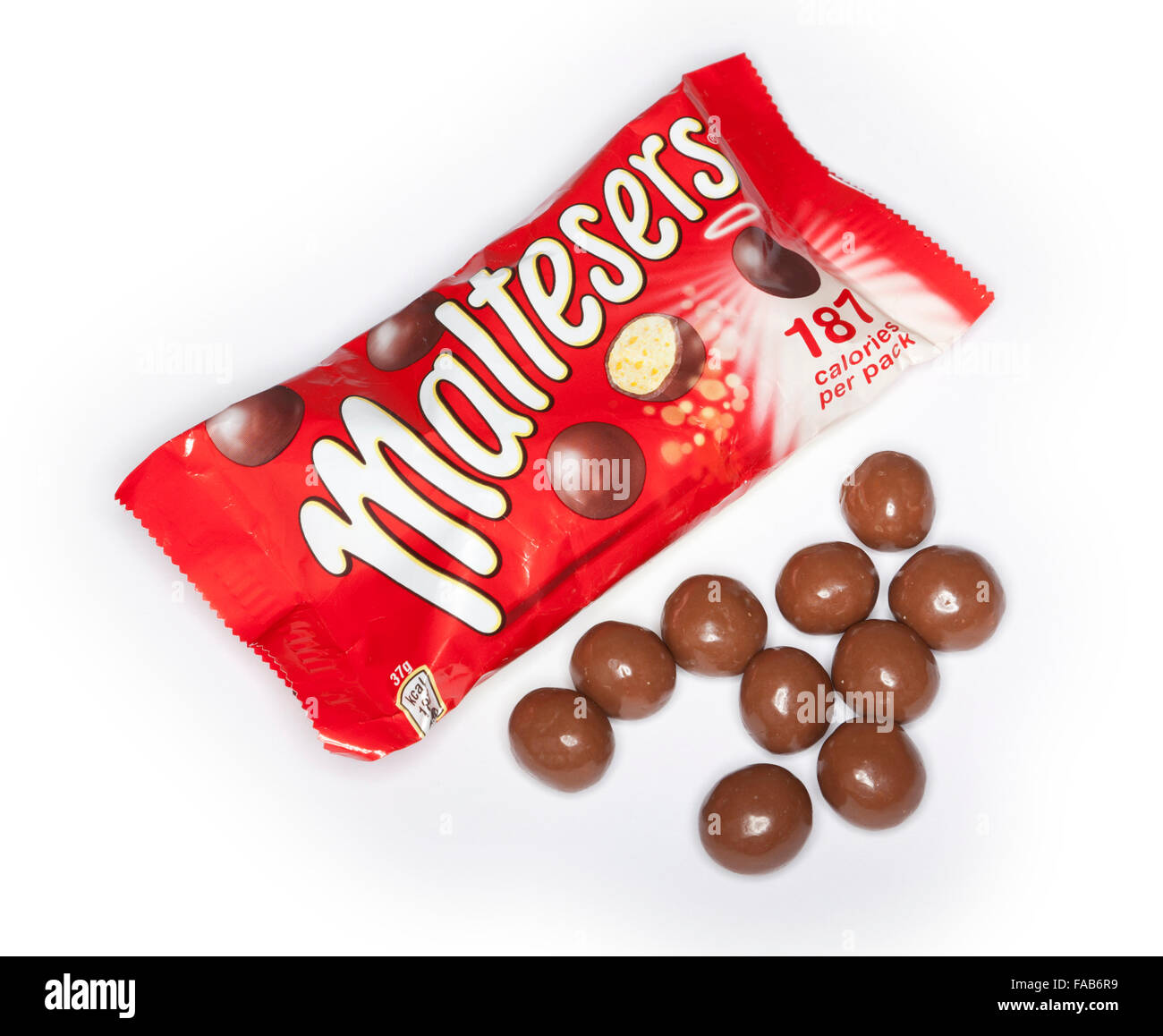 bag of Maltesers Stock Photo