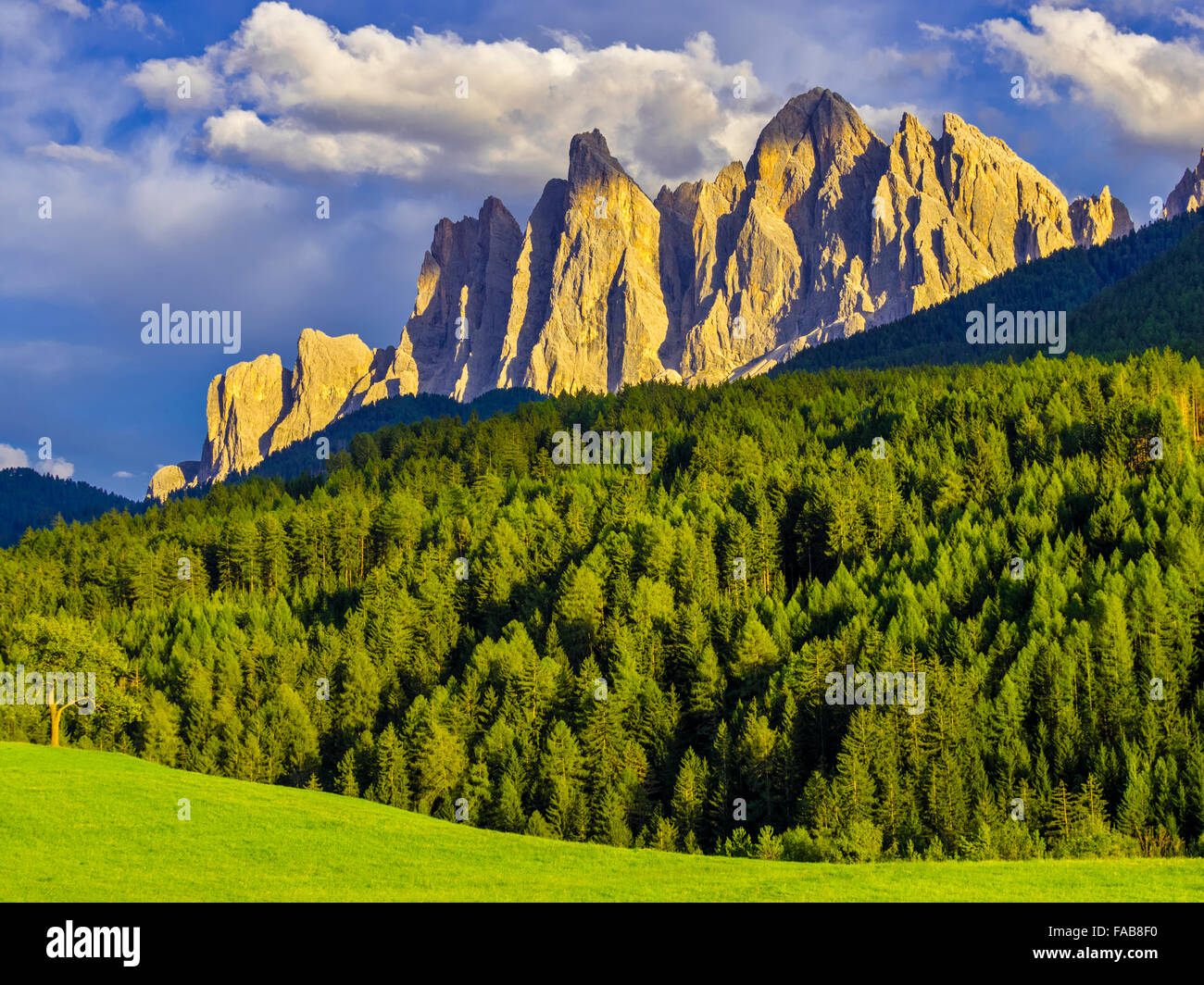 Dolomite Range in Northern Italy Stock Photo - Alamy