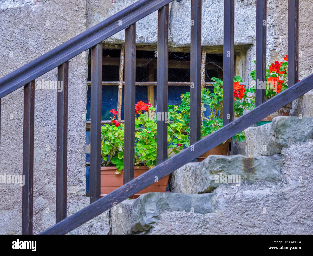 Street scenes in the town of Termeno sulla Strada del Vino, Northern